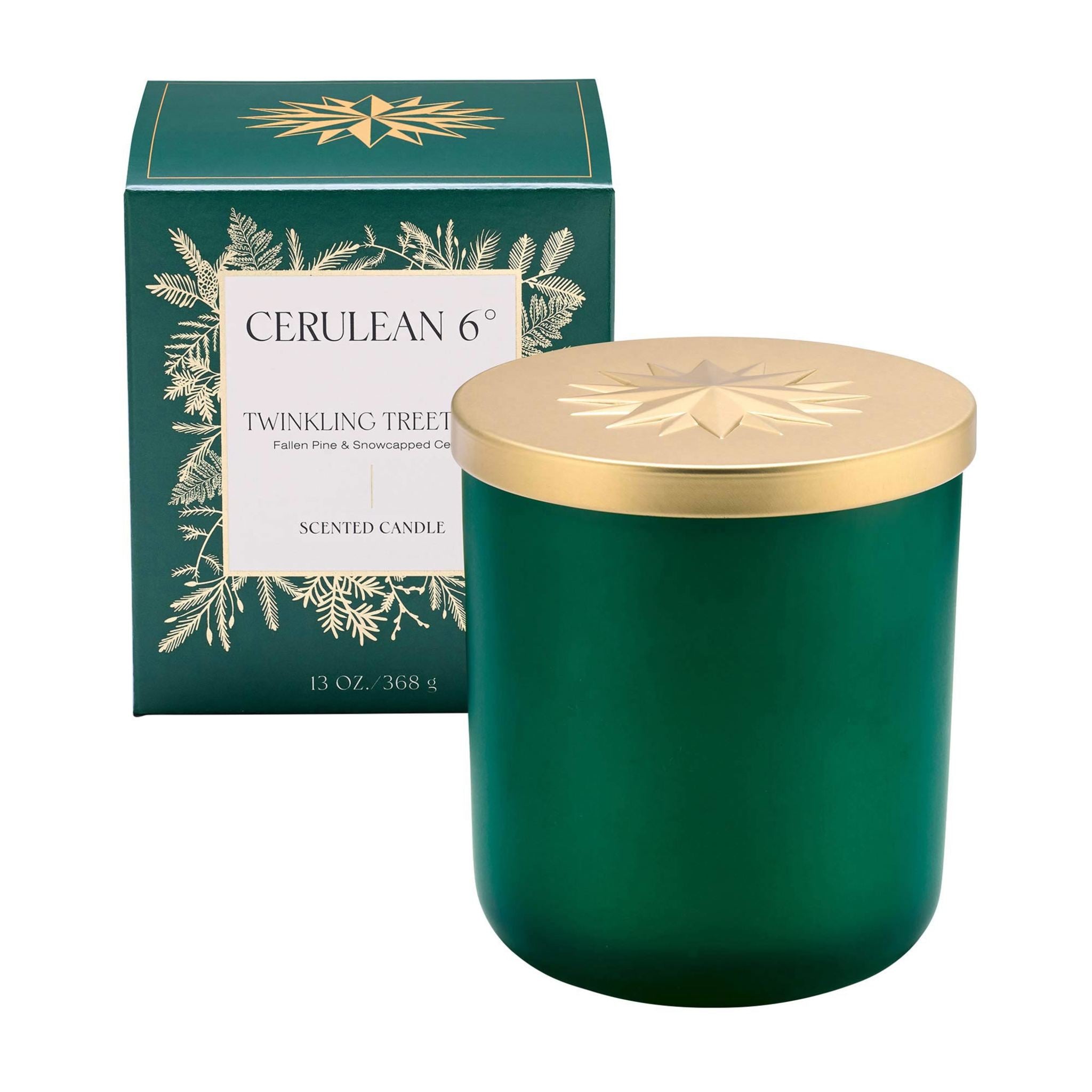 Cerulean 6 Twinkling Treetops Luxury Candle main image.