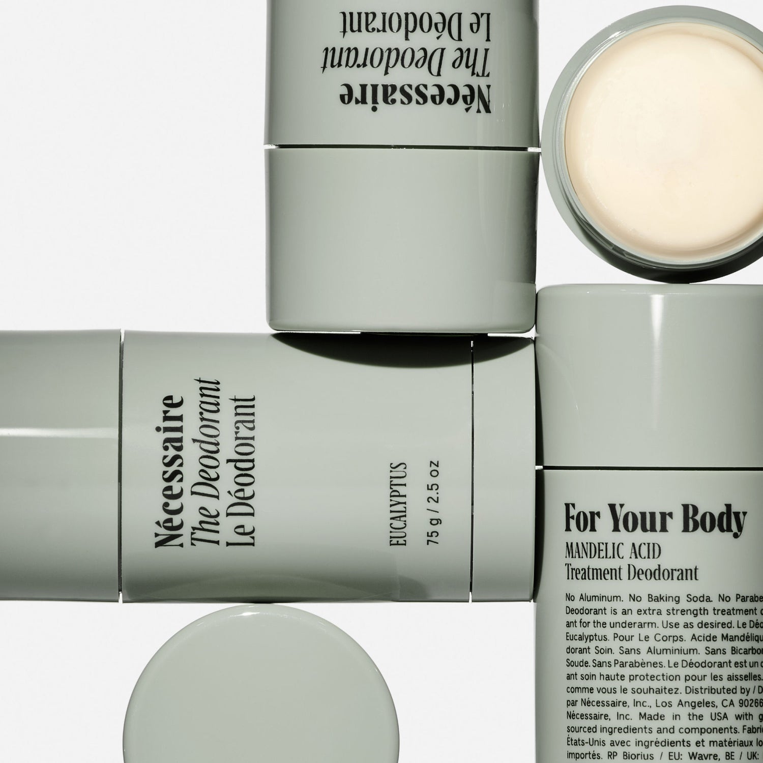 Top-view image of Nécessaire The Deodorant Eucalyptus