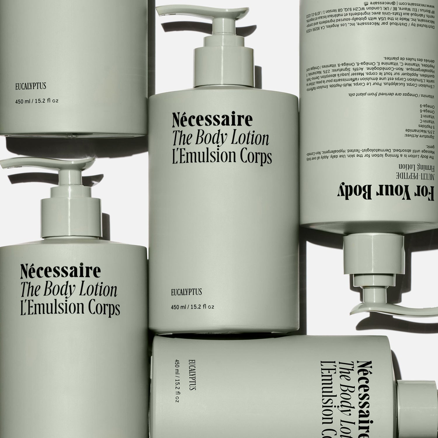 Top-view image of Nécessaire The Body Lotion Eucalyptus