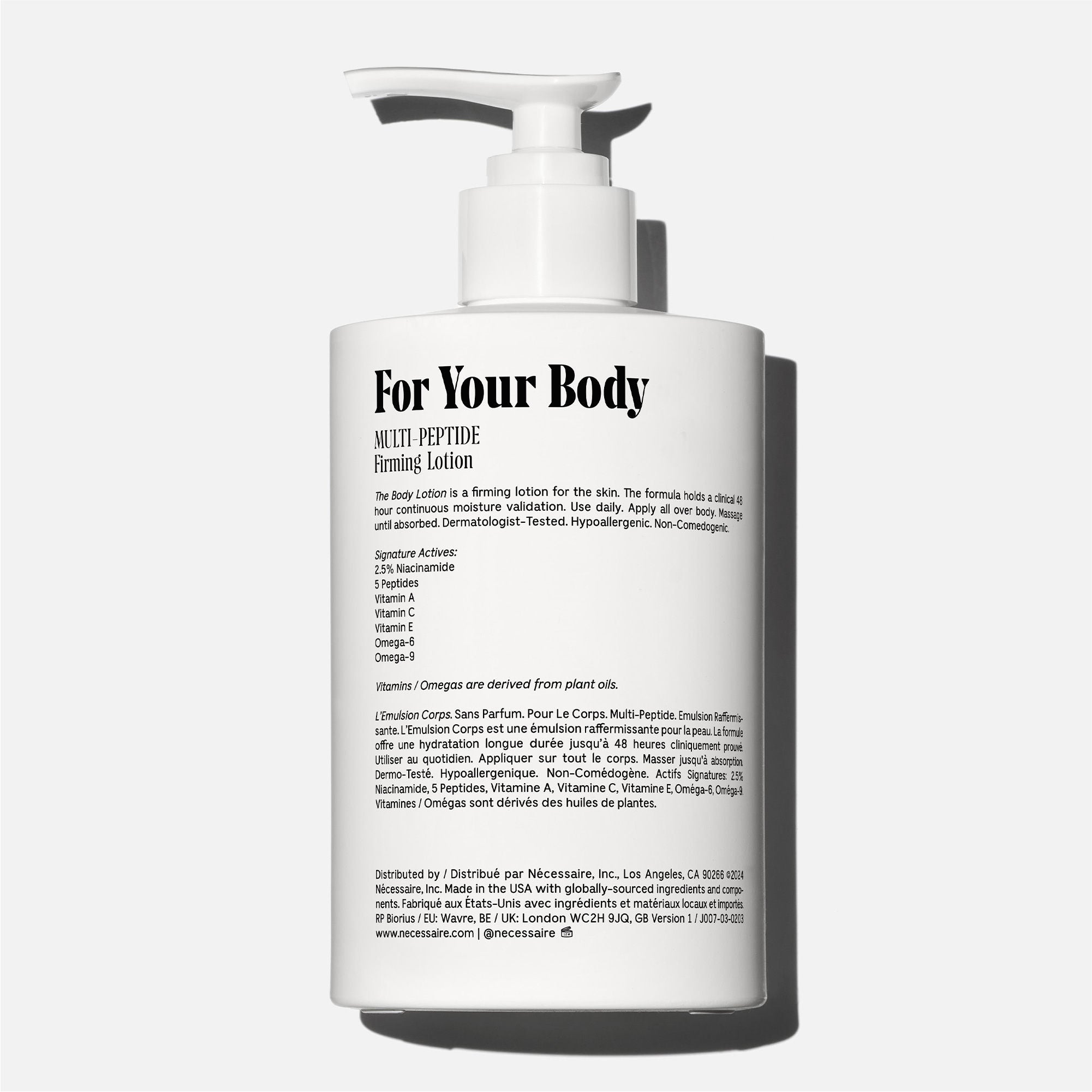 Nécessaire The Body Lotion Fragrance-Free – Nécessaire – bluemercury