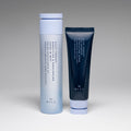 Lifestyle image of R+Co Bleu Scalp Therapy Pre-Shampoo Exfoliating Scrub