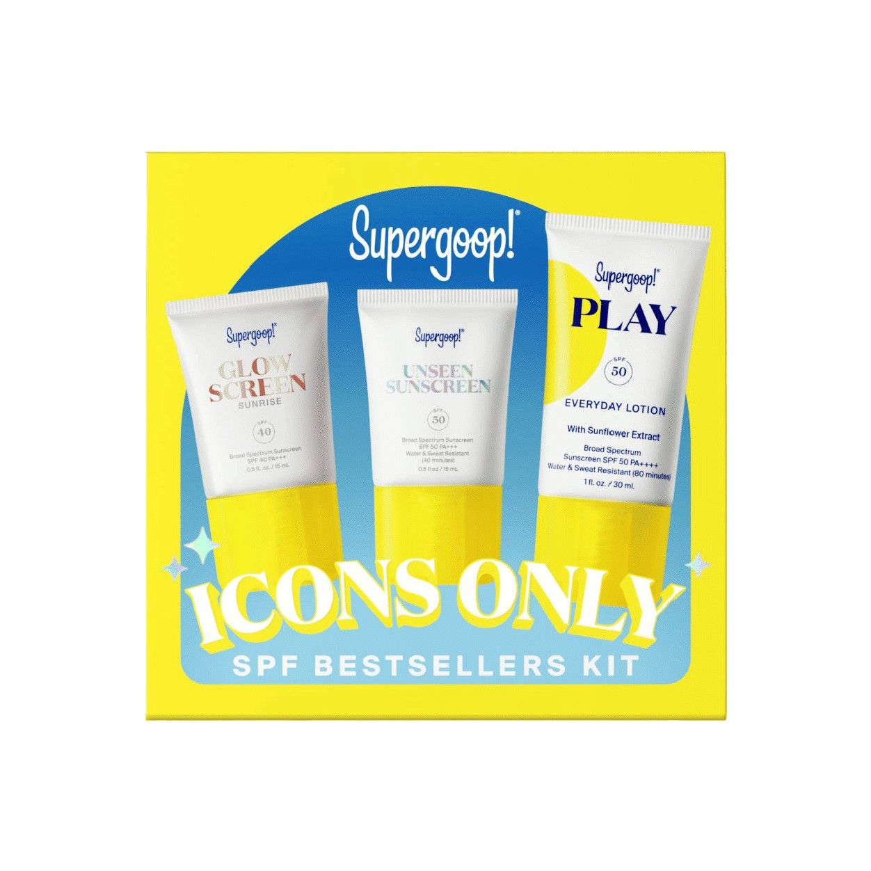 Supergoop! Icons Only SPF Bestsellers Kit main image