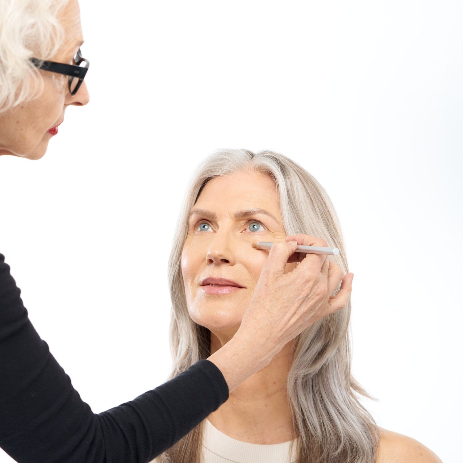 Model image of RMS Beauty Skin2Skin Concealer Brush