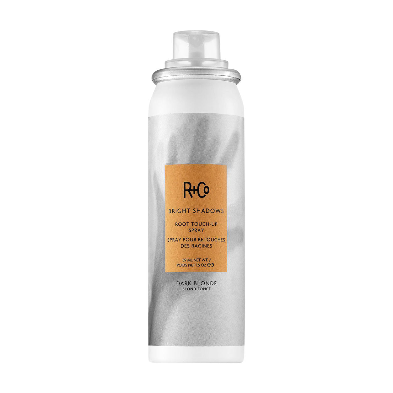 R+Co Bright Shadows Root Touch Up Spray Dark Blonde main image