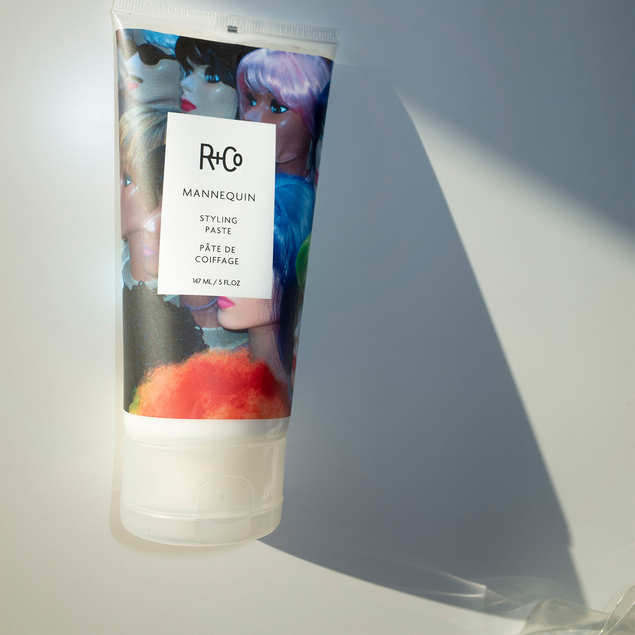 Lifestyle image of R+Co Mannequin Styling Paste