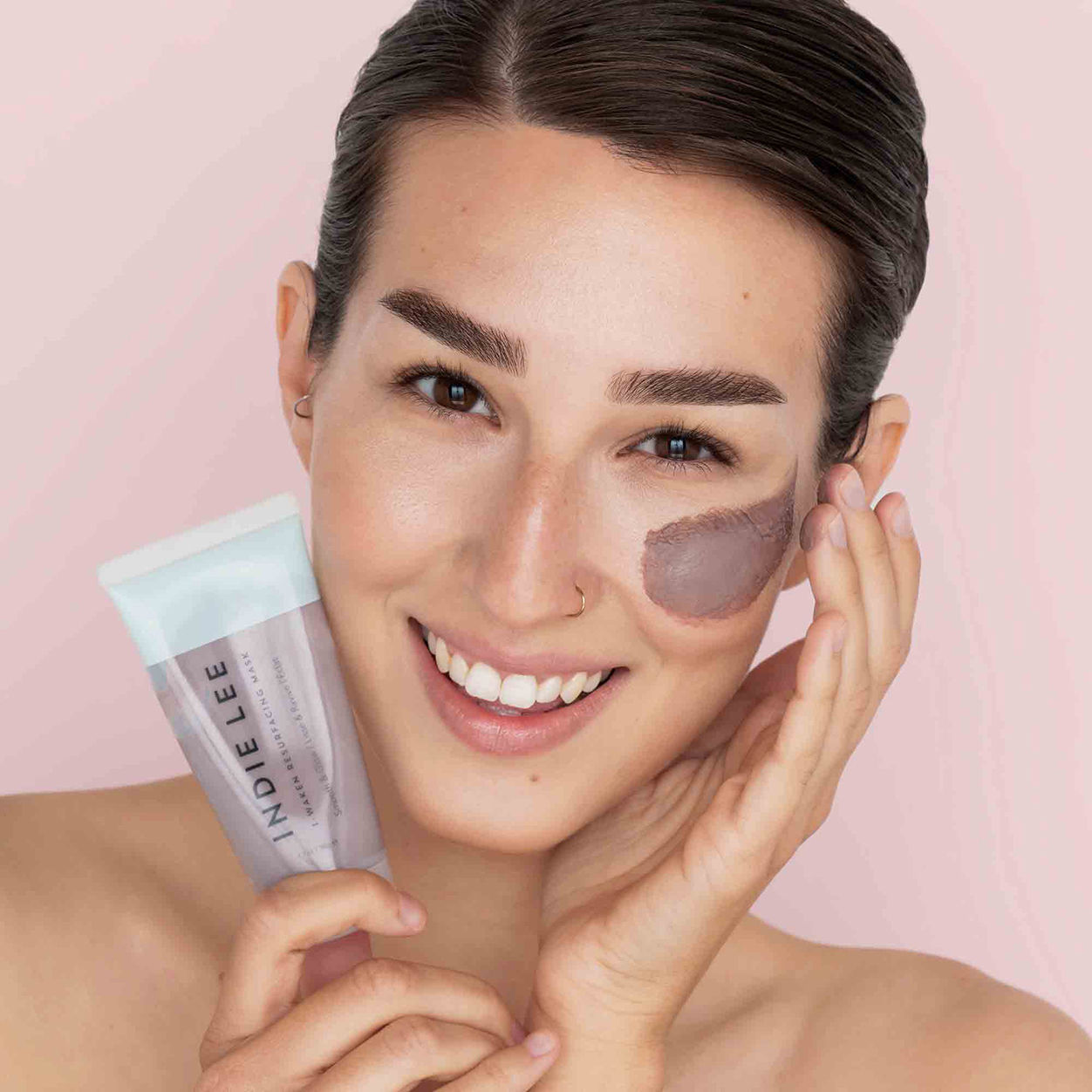 Model image of Indie Lee I-Waken Resurfacing Mask