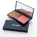 Lifestyle image of Lune+Aster Sunset Bronzer and Blush Duo