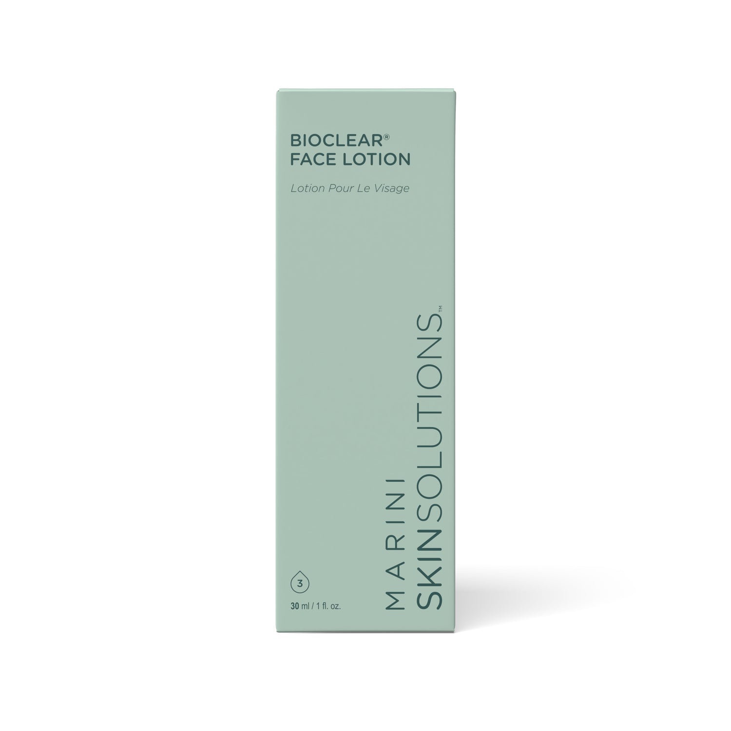 Image of the Marini SkinSolutions Bioclear Face Lotion   box