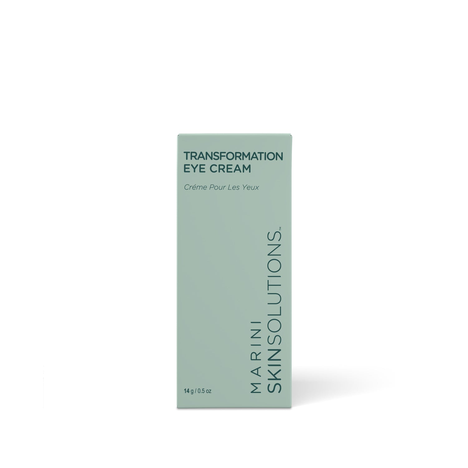 Image of the Marini SkinSolutions Transformation Eye Cream box