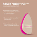 Information related to Beautyblender Power Pocket Puff Dual Sided Powder Puff