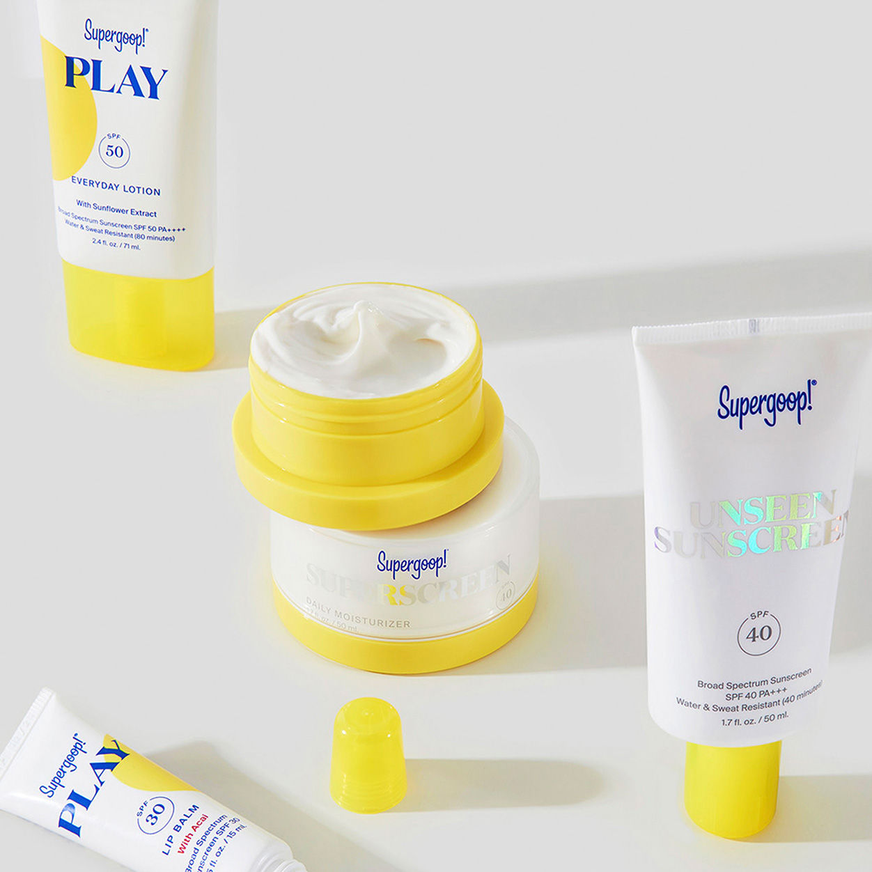 Model image of Supergoop! Play Lip Balm With Acai SPF 30