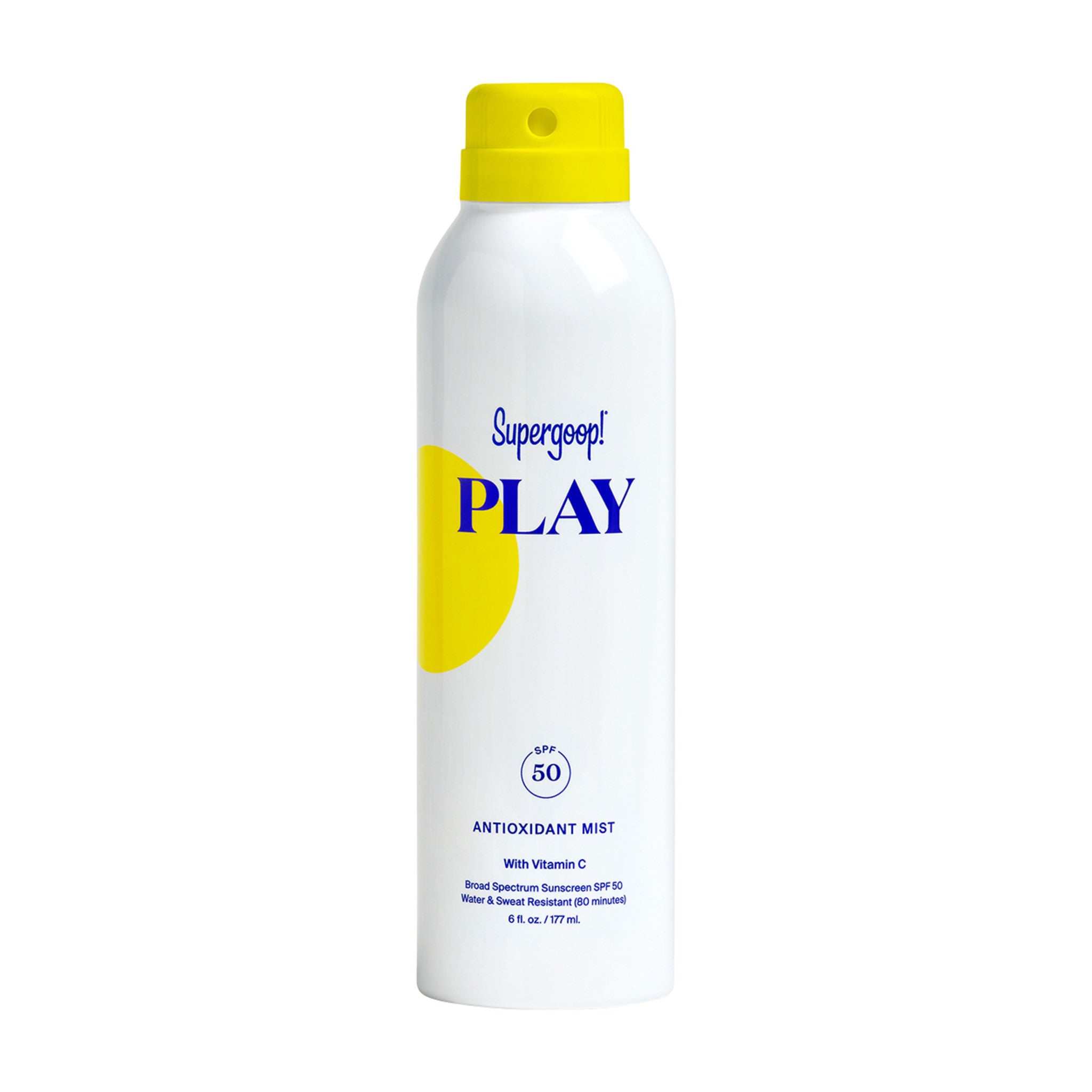 Supergoop! Play Antioxidant Body Mist With Vitamin C SPF 50 main image.