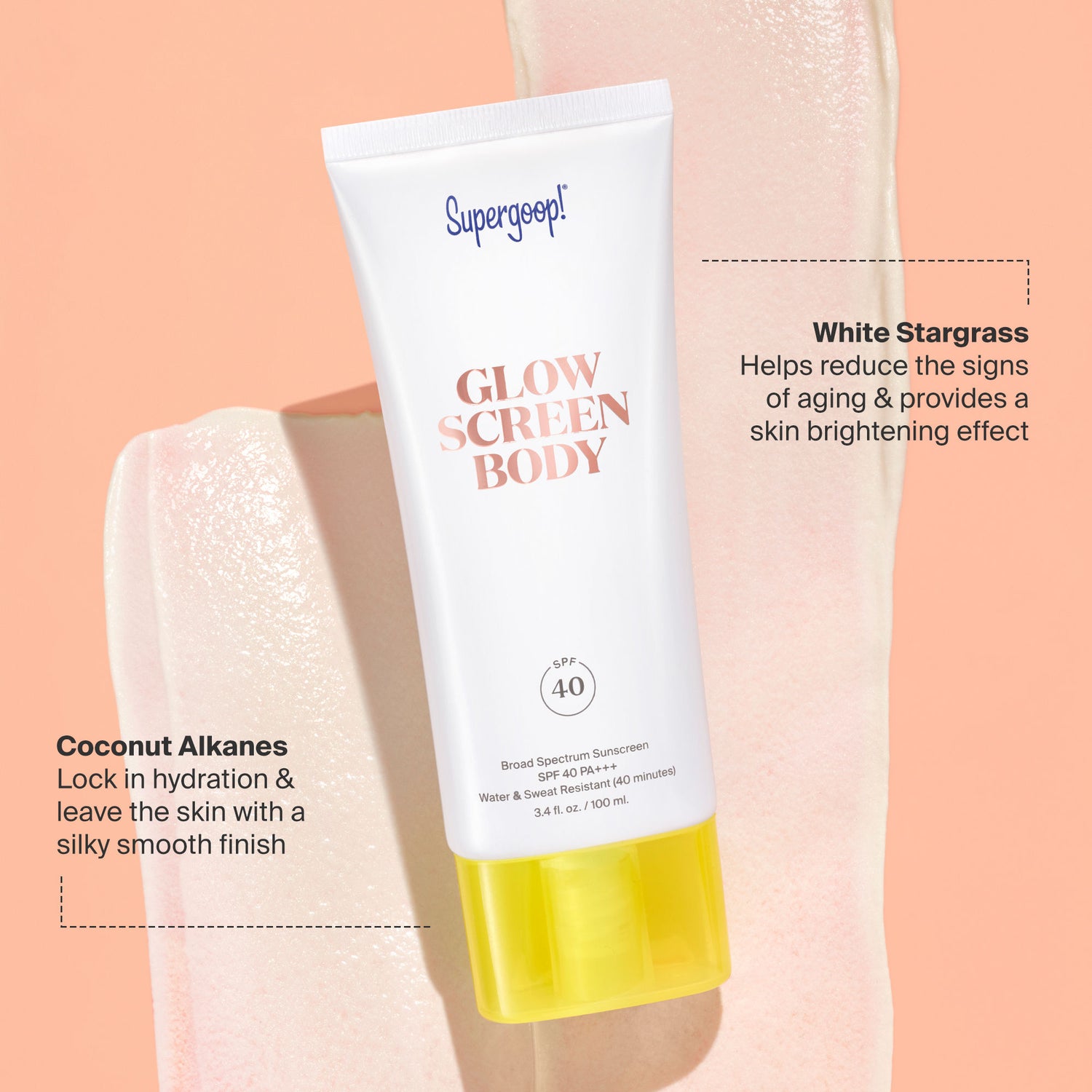 Information related to Supergoop! Glowscreen Body SPF 40