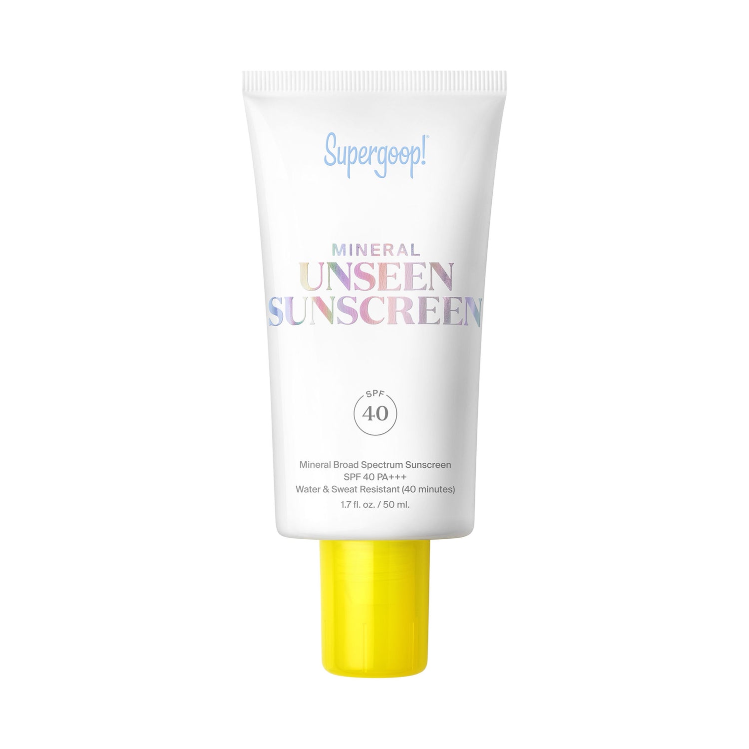 Supergoop! Mineral Unseen Sunscreen SPF 40 main image