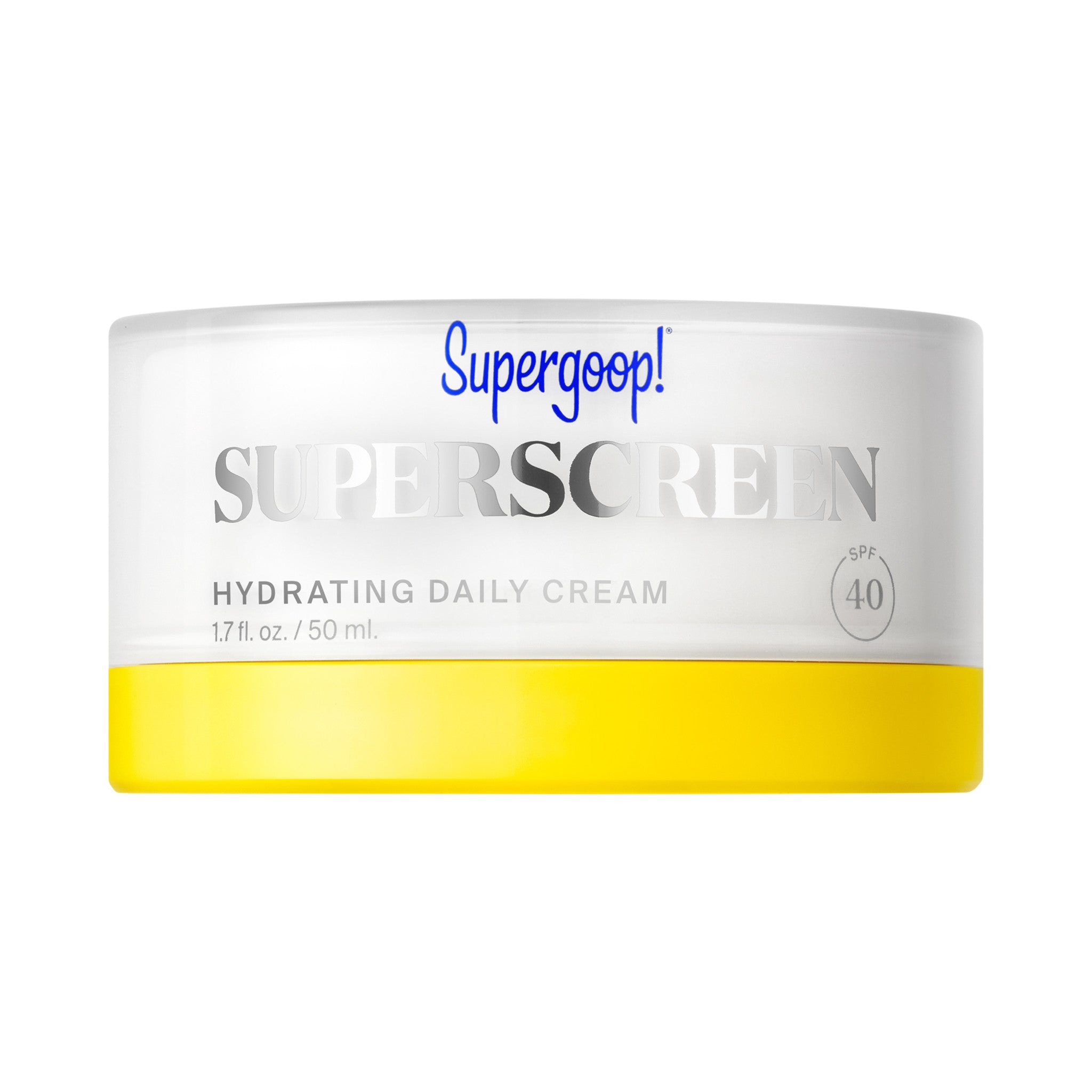 Supergoop! Superscreen Hydrating Daily Cream SPF 40 main image.