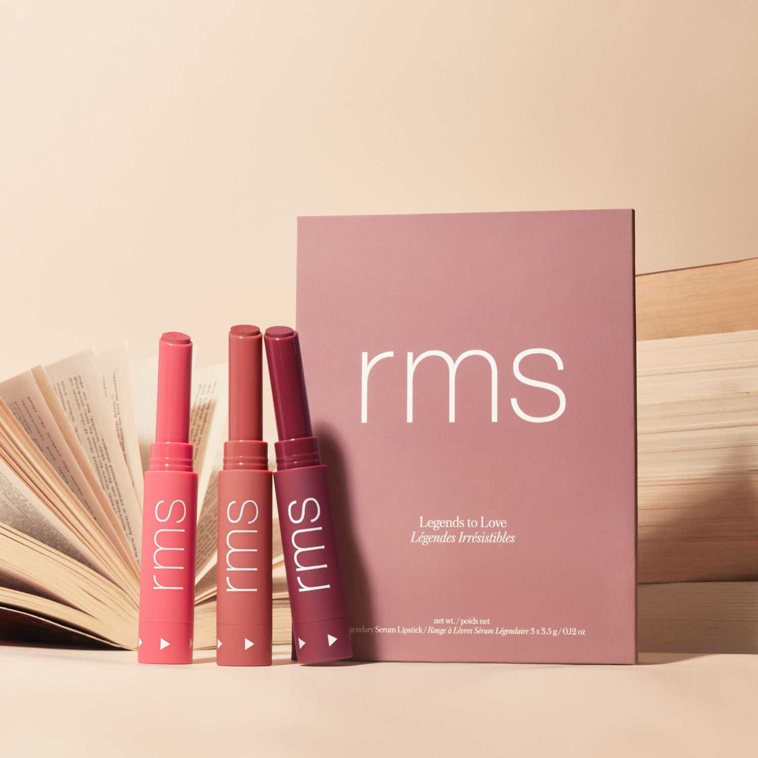 Lifestyle image of RMS Beauty Legends to Love Kit (Limited Edition)