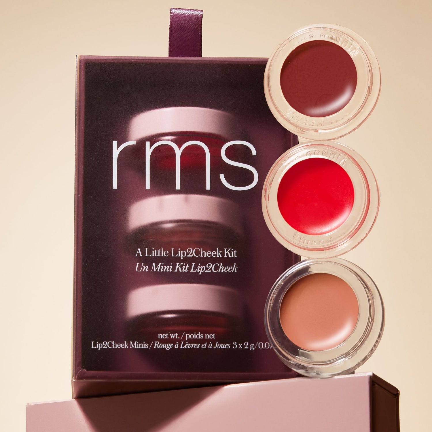 Lifestyle image of RMS Beauty A Little Lip2Cheek Kit (Limited Edition)