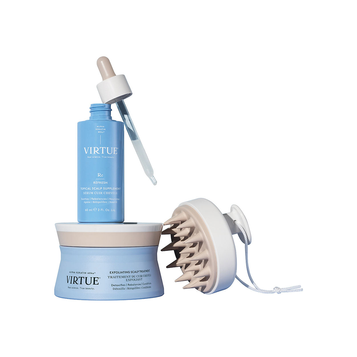 Virtue Scalp and Hair Treatment Kit main image