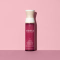 Lifestyle image of Virtue Frizz Block Smoothing Spray