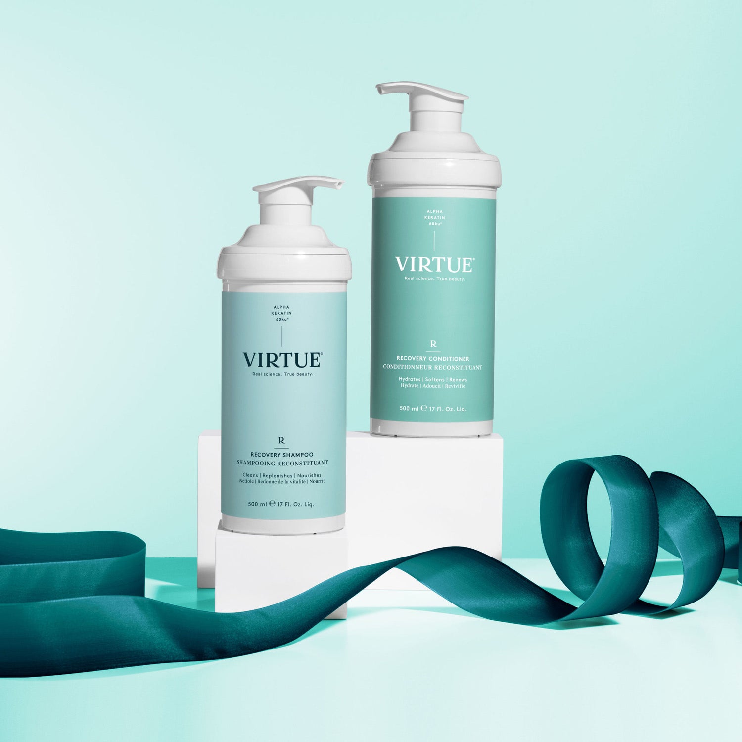 Information related to Virtue Recovery Shampoo & Conditioner: Pro Size Duo (Limited Edition)