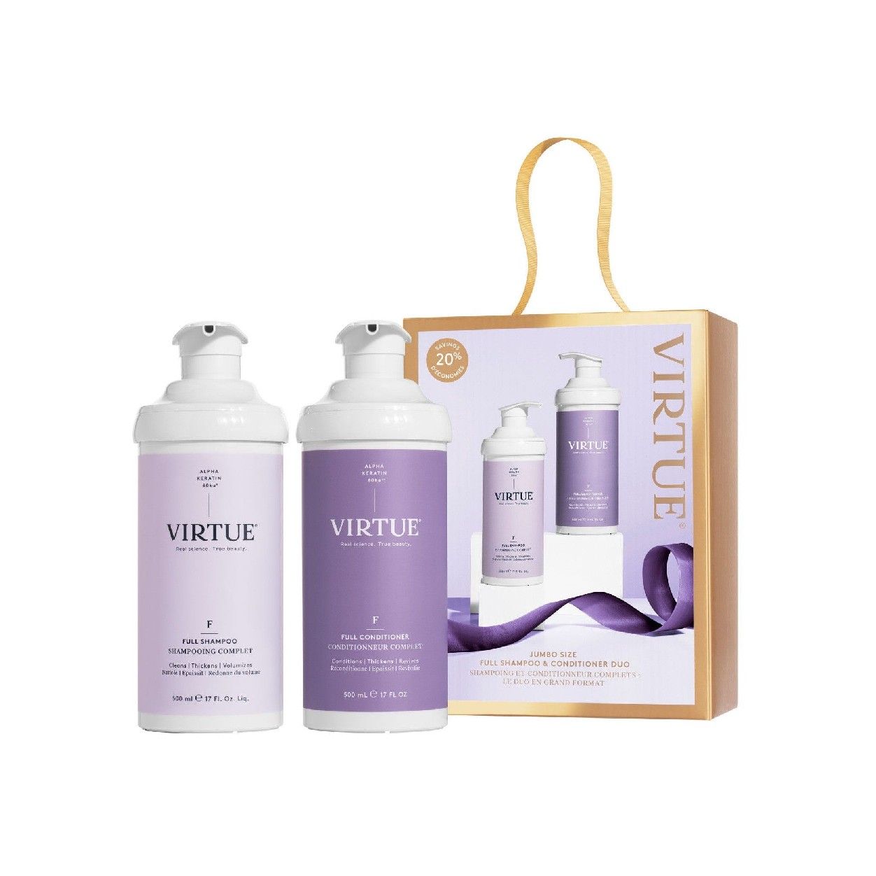 VIRTUE Recovery Shampoo store & Conditioner Set