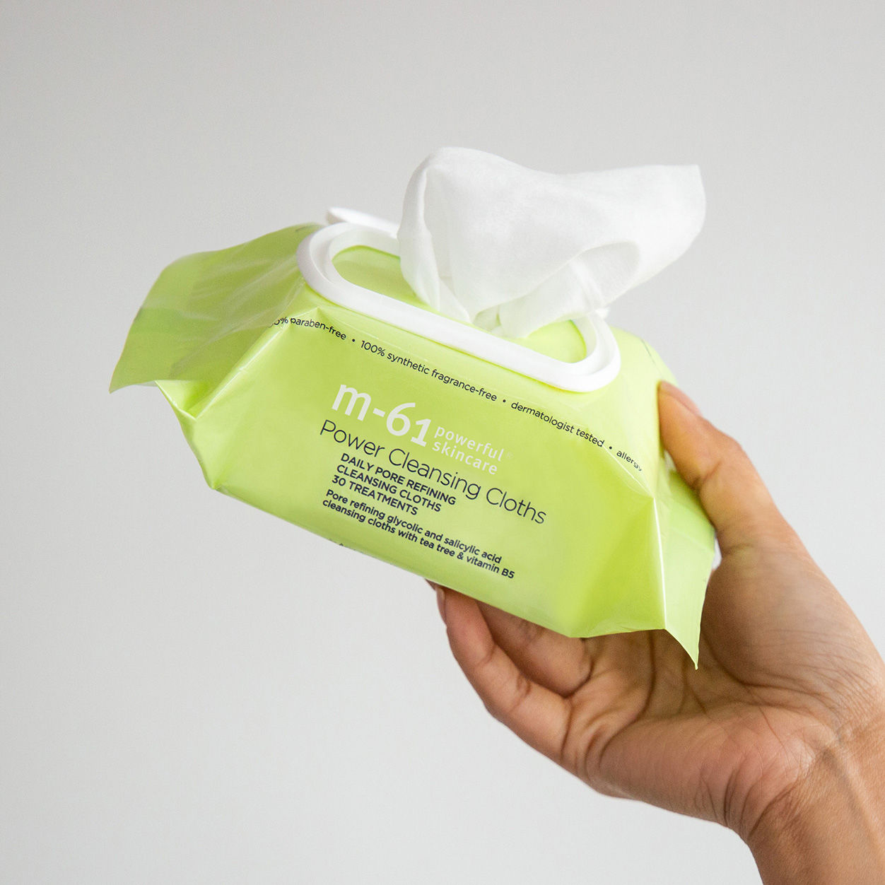 Model image of M-61 Power Cleansing Cloths