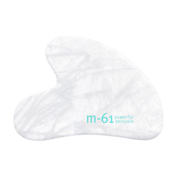 M-61 Clear Quartz Gua Sha main image