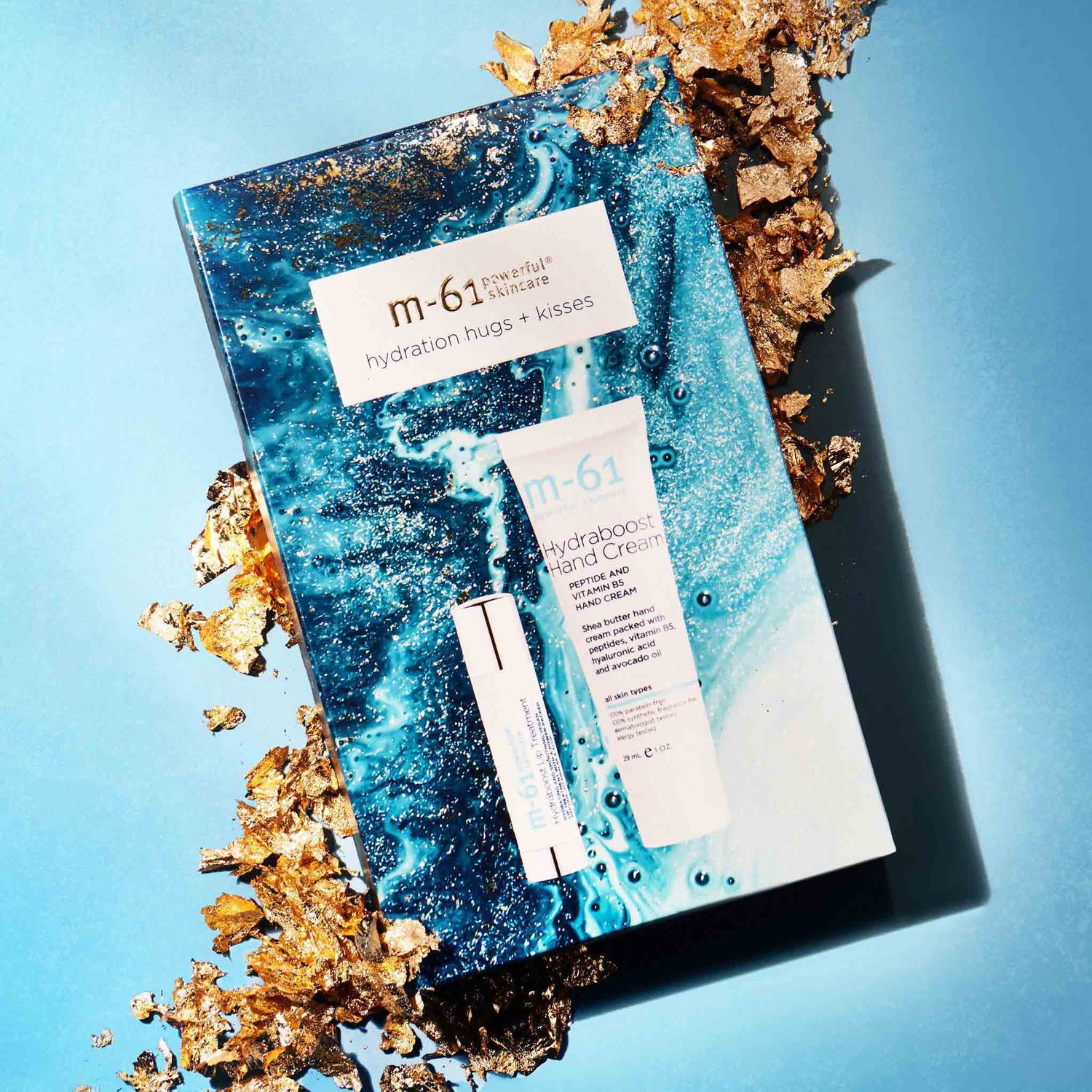 Lifestyle image of M-61 Hydration Hugs+Kisses