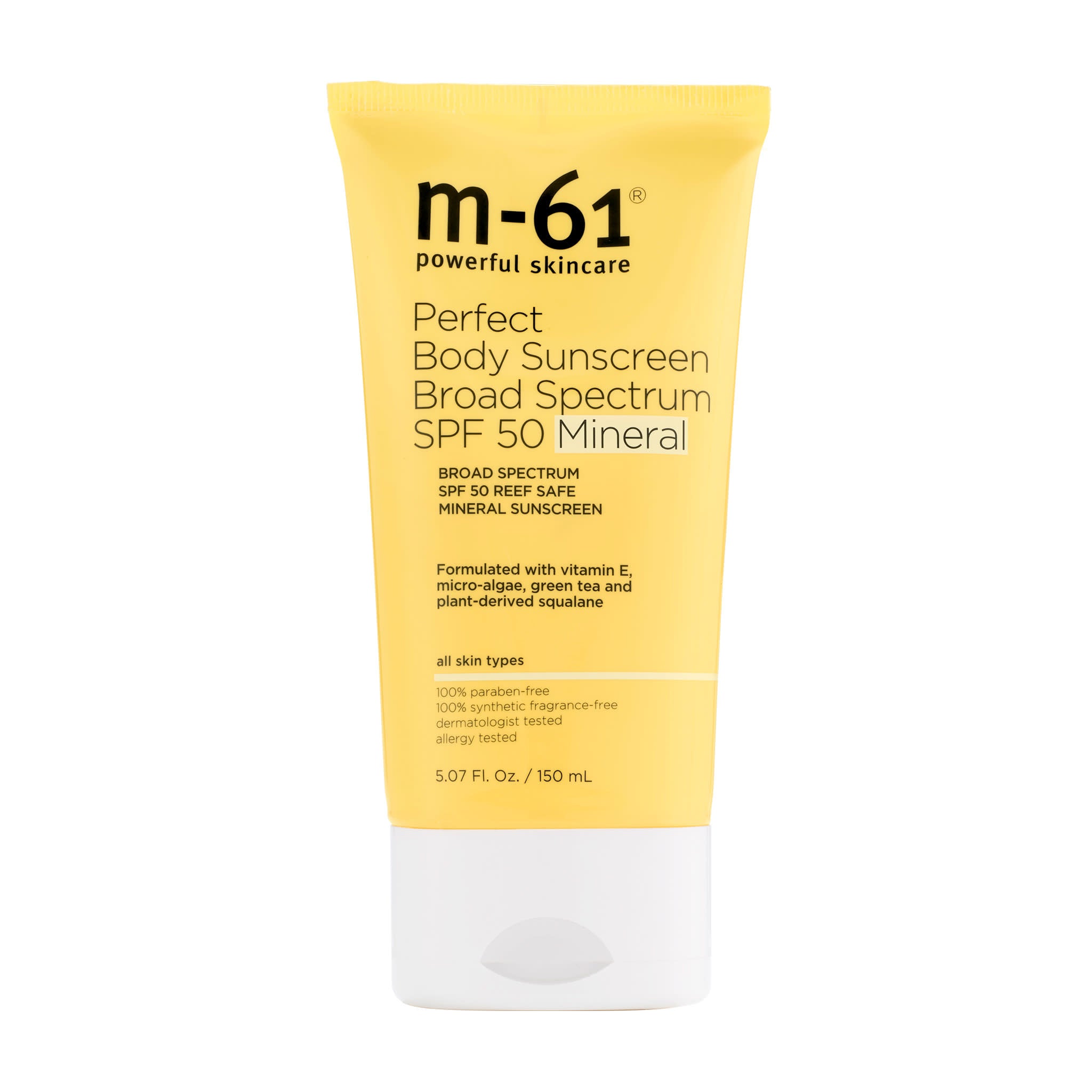 M-61 Perfect Mineral Body Sunscreen SPF 50 main image.