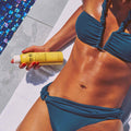 Lifestyle image of M-61 Perfect Body Spray Sunscreen SPF 30
