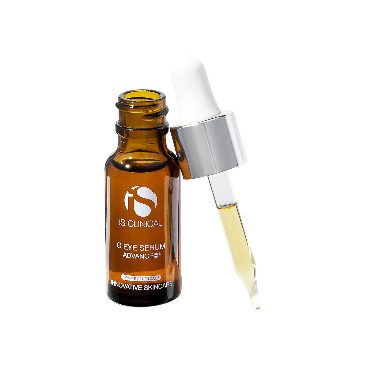 Image of an open IS Clinical C Eye Serum Advance+