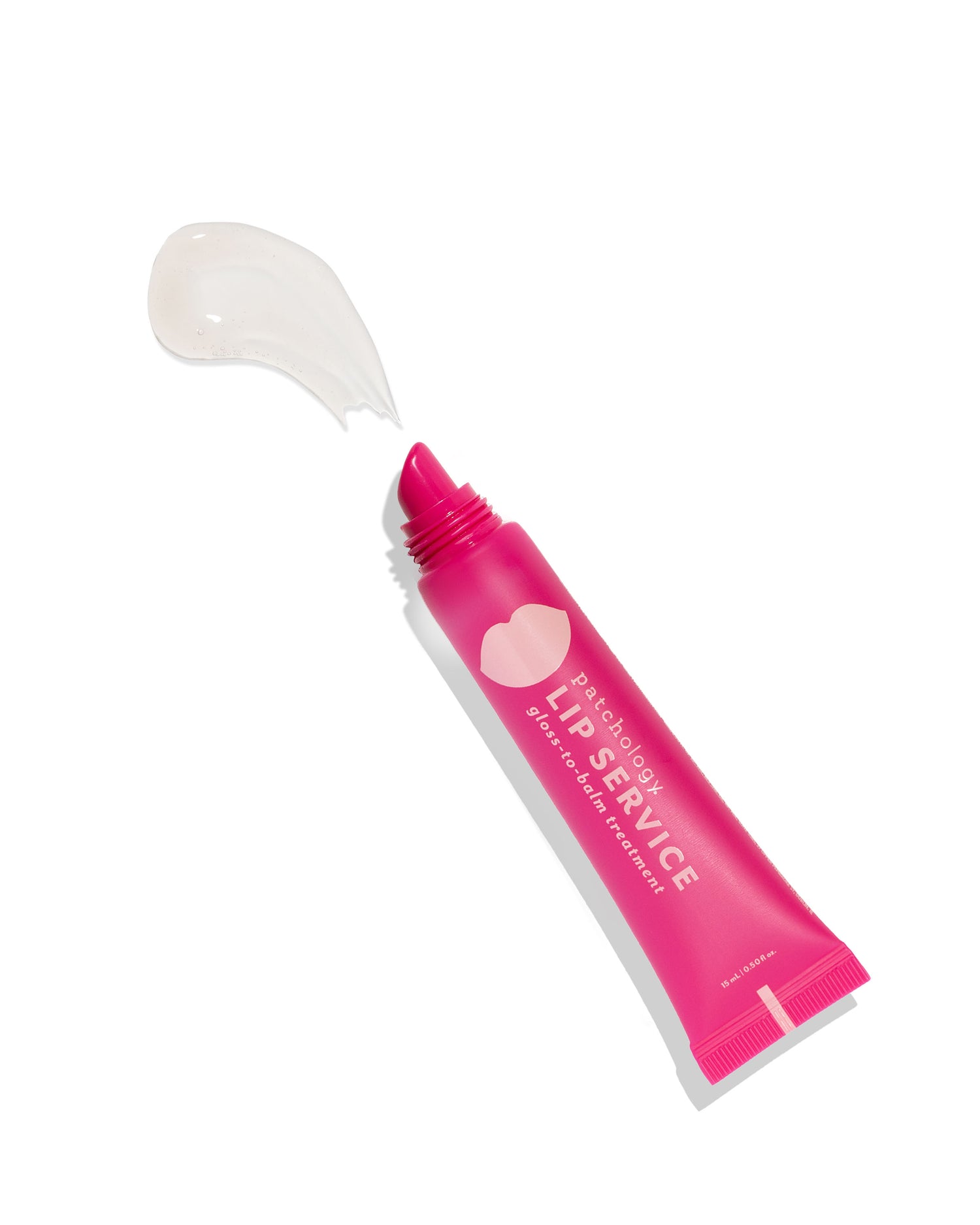 Image of an open Patchology Lip Service Gloss to Balm Treatment