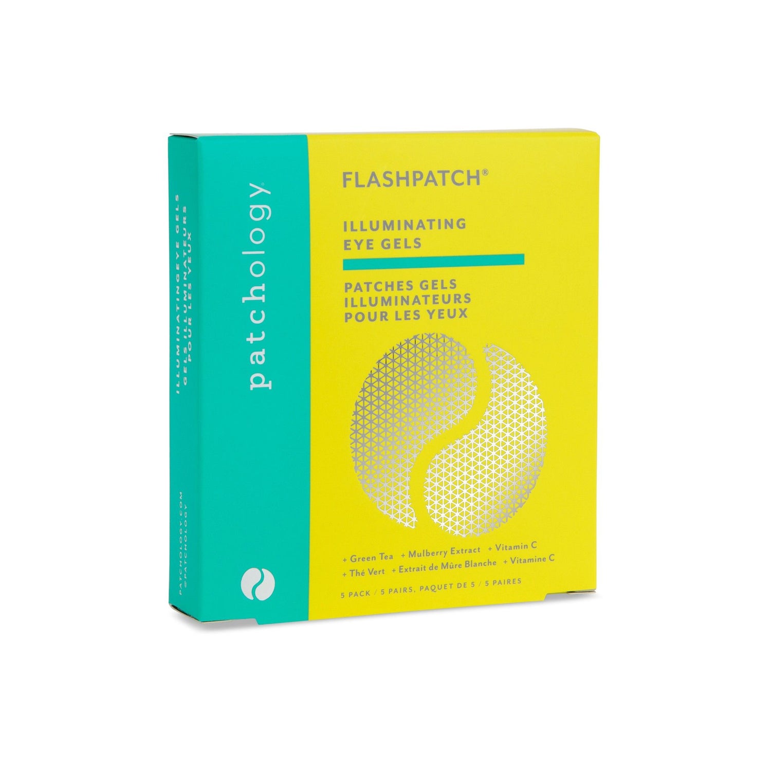 Image of the Patchology FlashPatch Illuminating Eye Gels box