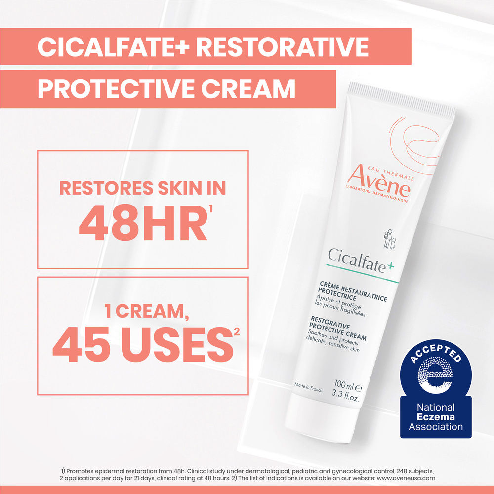 Lifestyle image of Avène Cicalfate+ Restorative Protective Cream