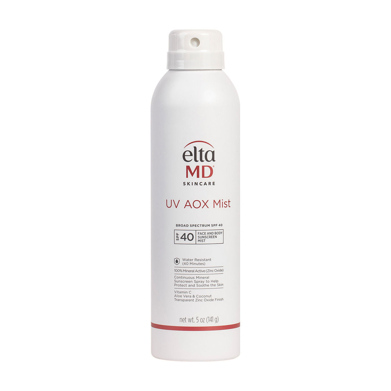 Image of a closed EltaMD UV AOX Mist Broad Spectrum SPF 40