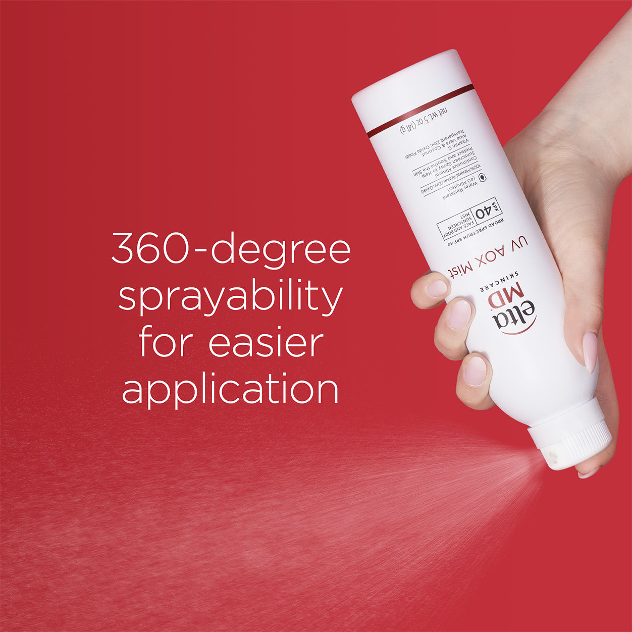 Information related to EltaMD UV AOX Mist Broad Spectrum SPF 40