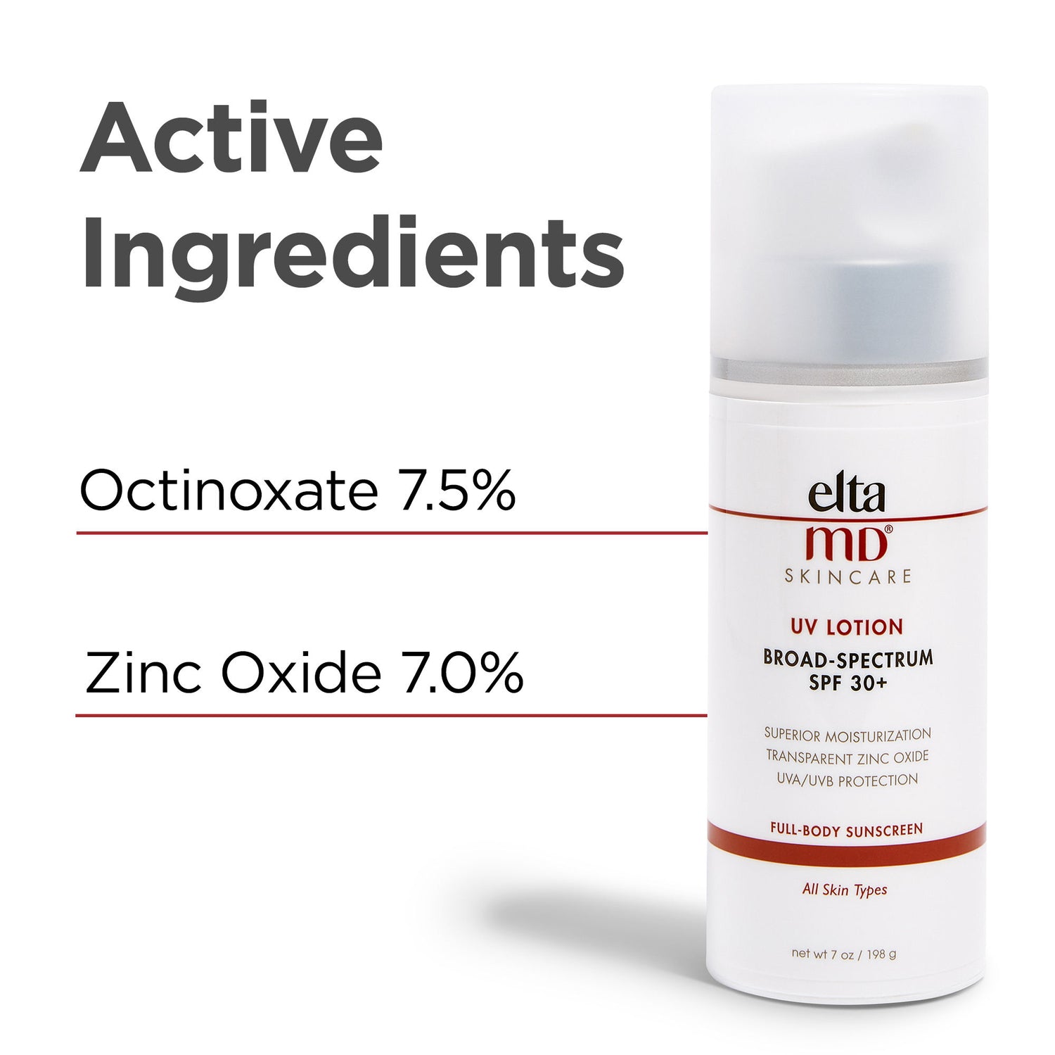 Information related to EltaMD UV Lotion Broad-Spectrum SPF 35