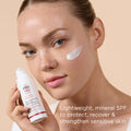 Model image of EltaMD UV Skin Recovery Broad Spectrum SPF 50