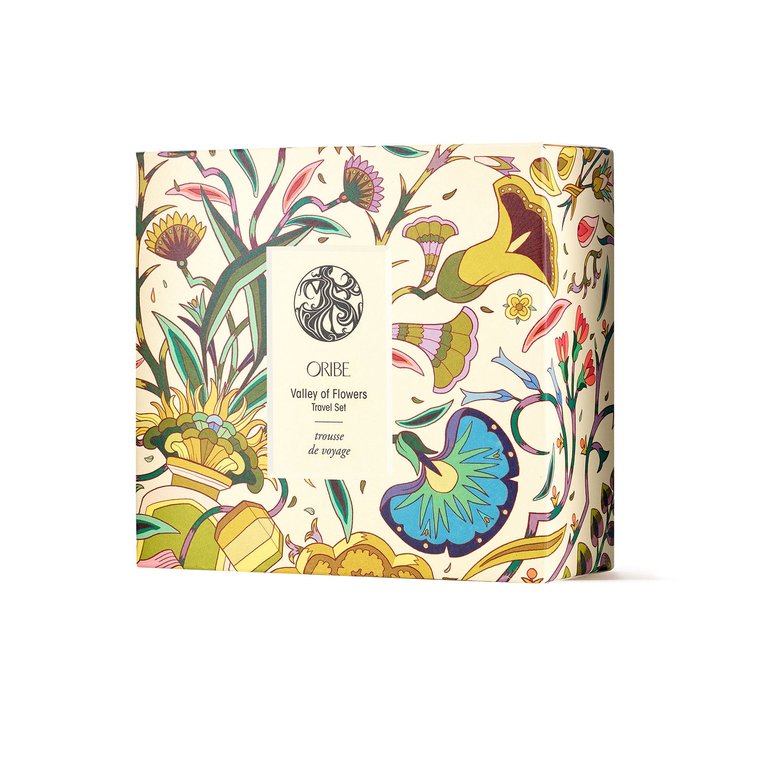 Image of the Oribe Valley of Flowers Travel Set (Limited Edition) box