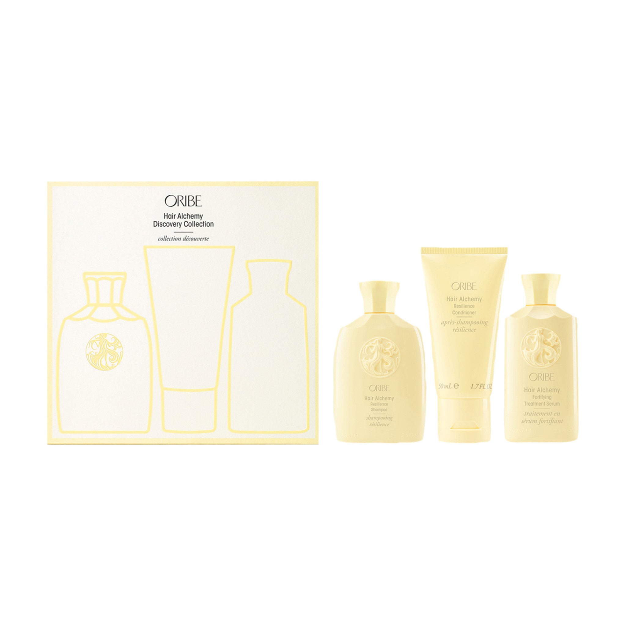 Oribe Hair Alchemy Discovery Collection Travel Set main image.