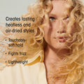 Model image of Oribe Hair Alchemy Heatless Styling Balm