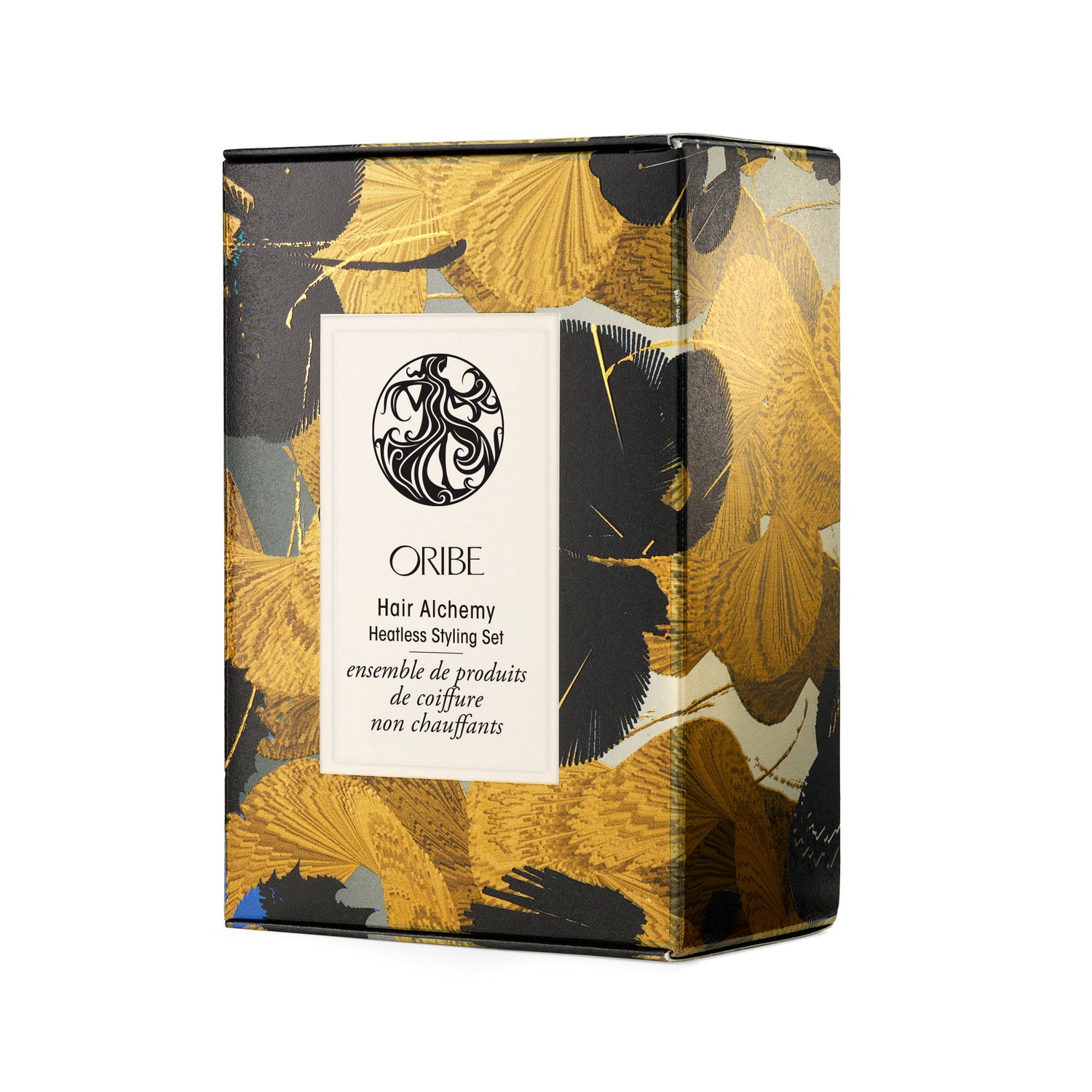 Image of the Oribe Hair Alchemy Heatless Styling Gift Set (Limited Edition)  box