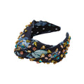 Lele Sadoughi Midnight Fairytale Jeweled Greta Headband main image