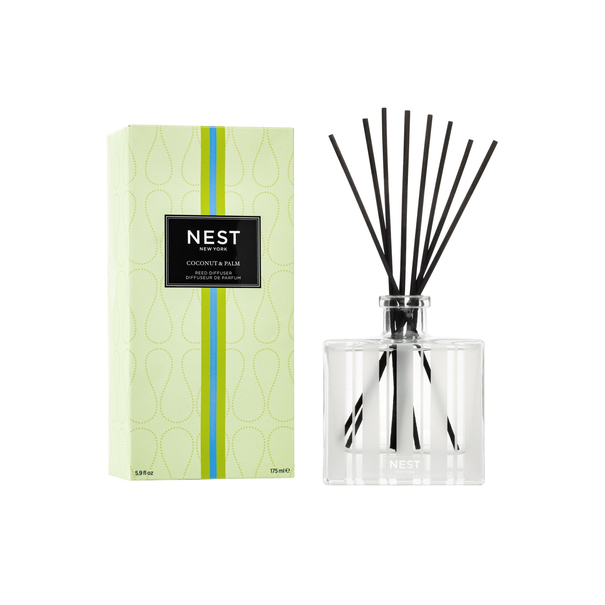 Nest Coconut and Palm Reed Diffuser main image.