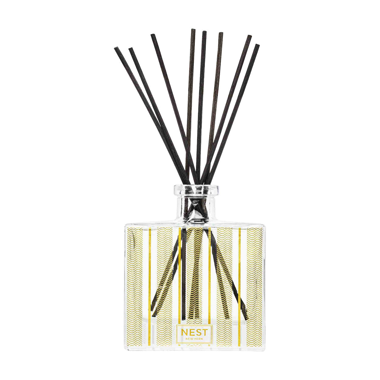 Image of an open Nest Crystallized Ginger and Vanilla Bean Reed Diffuser (Limited Edition)