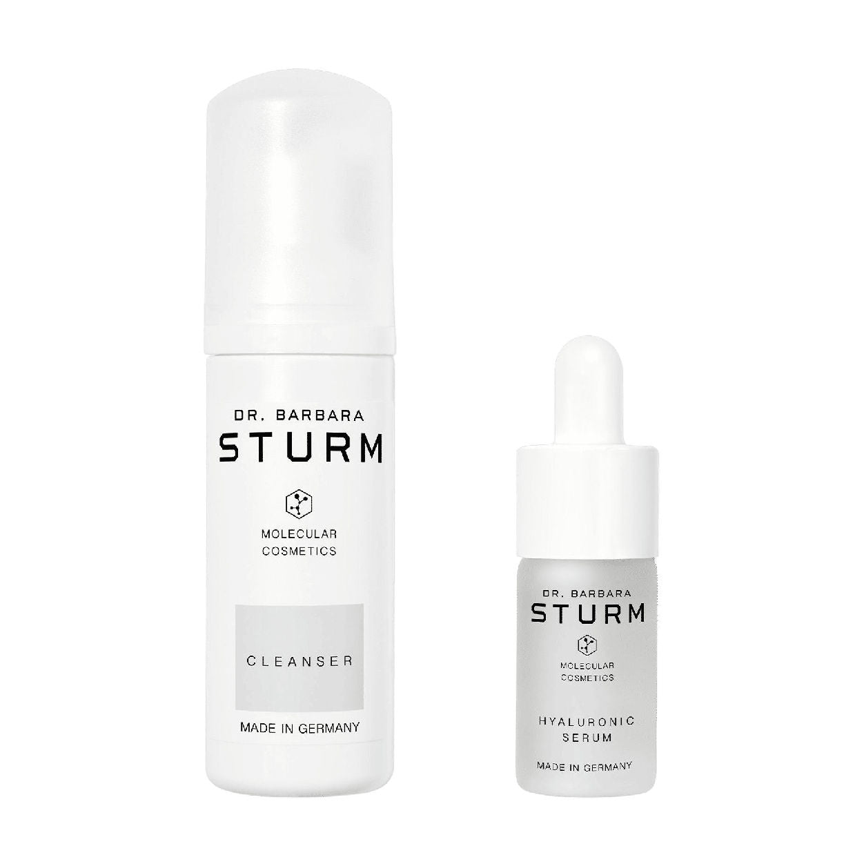 Dr. Barbara Sturm Travel Size Cleanser and Mini Hyaluronic Serum main image