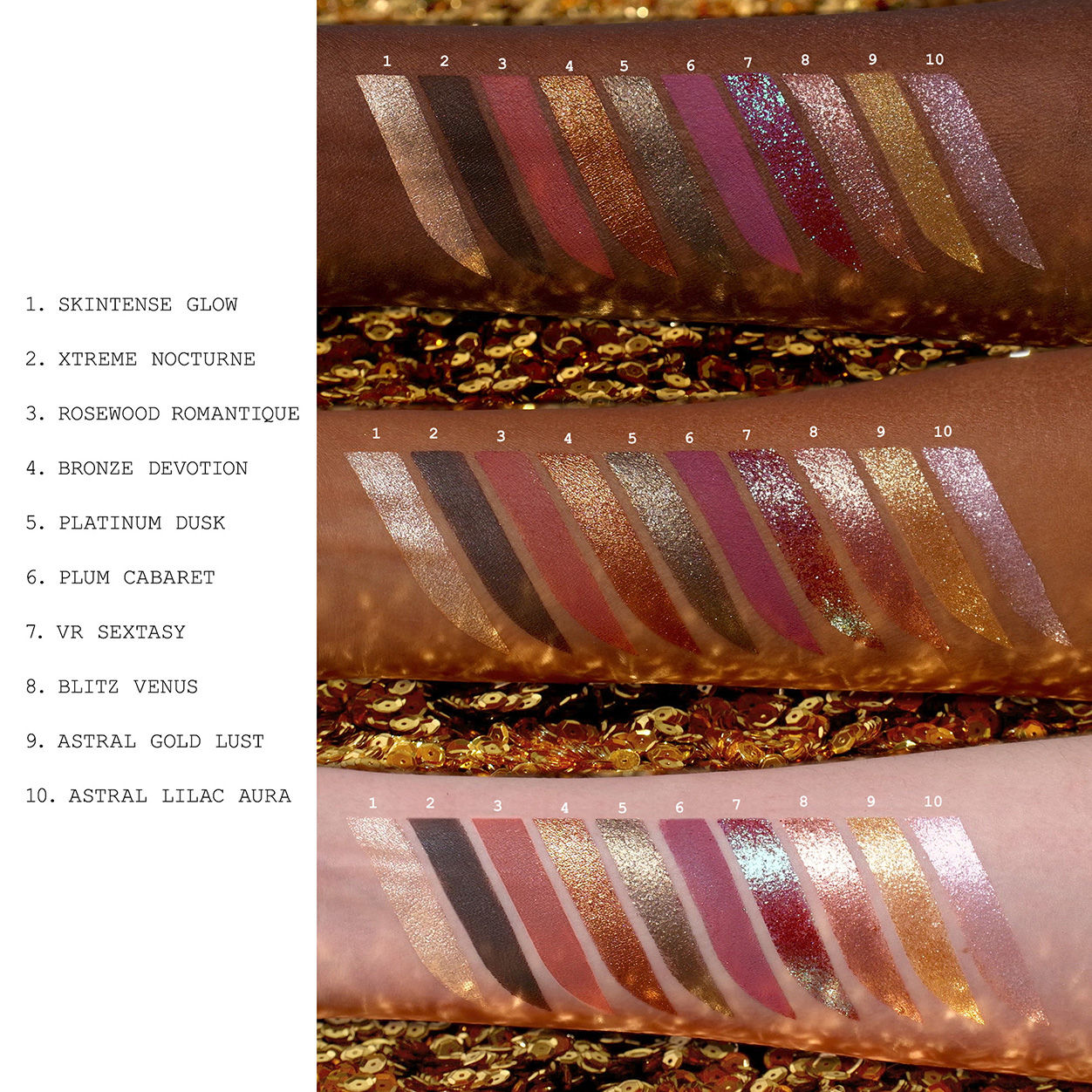 Swatch image of Pat McGrath Labs Mothership X: Moonlit Seduction