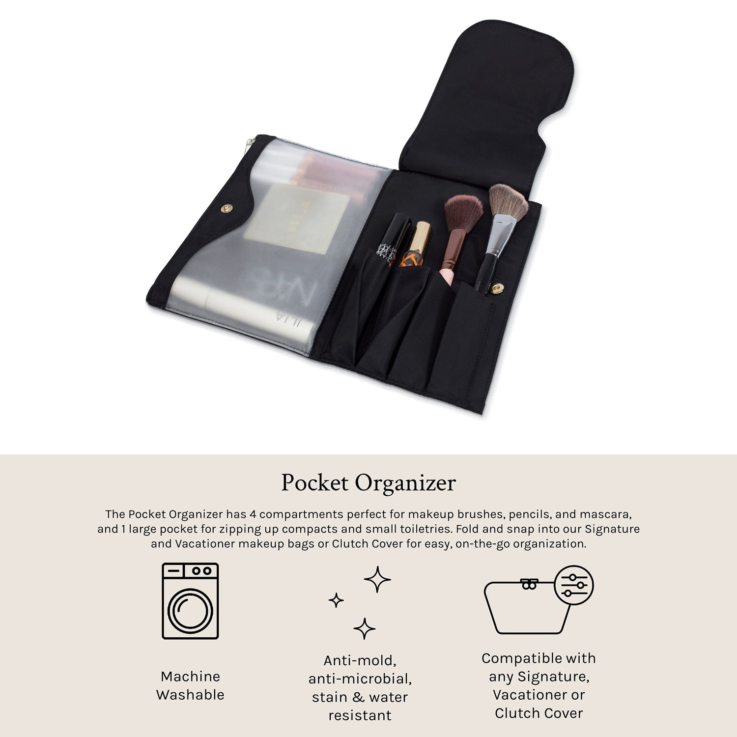 Information related to Kusshi Pocket Organizer