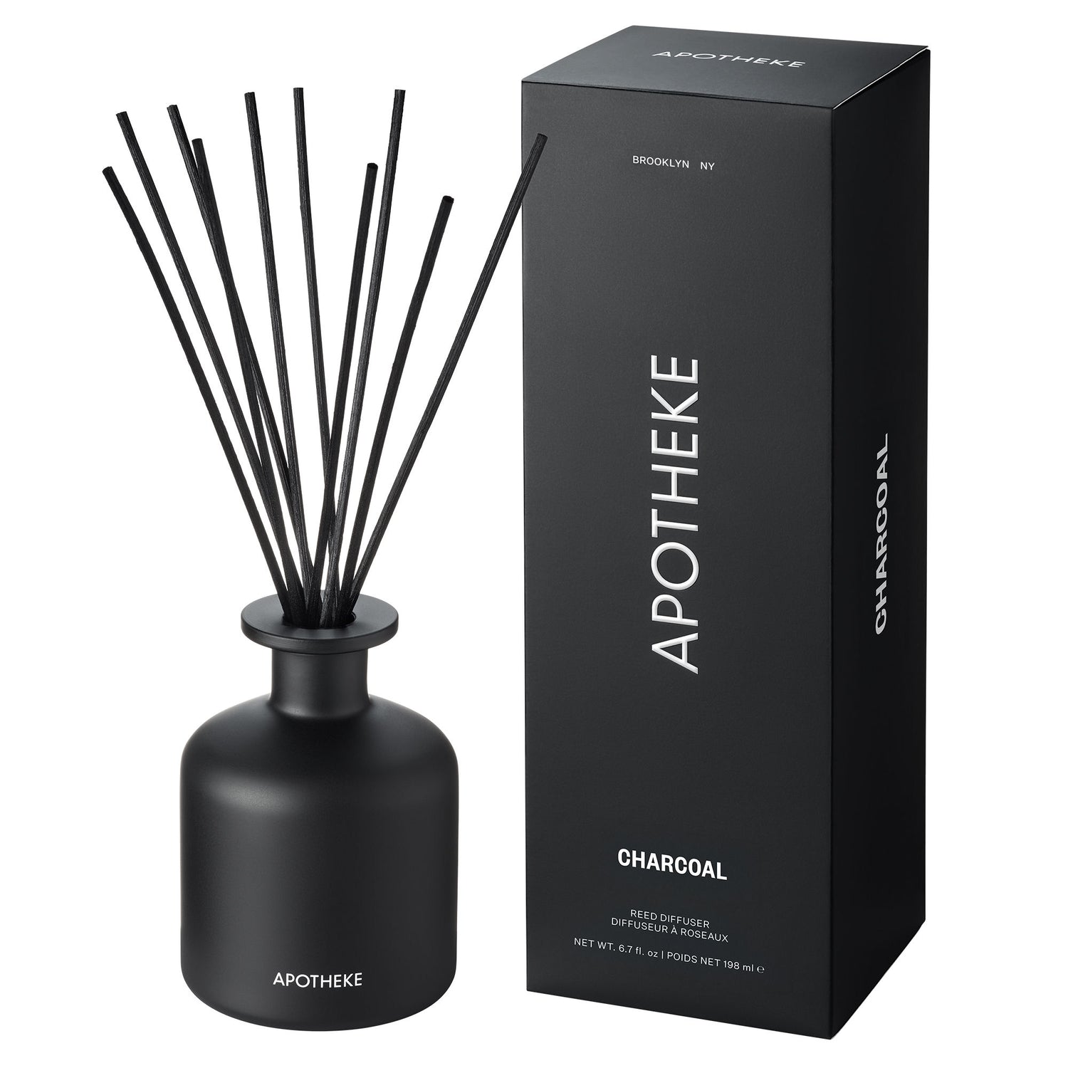 Apotheke Charcoal Reed Diffuser main image