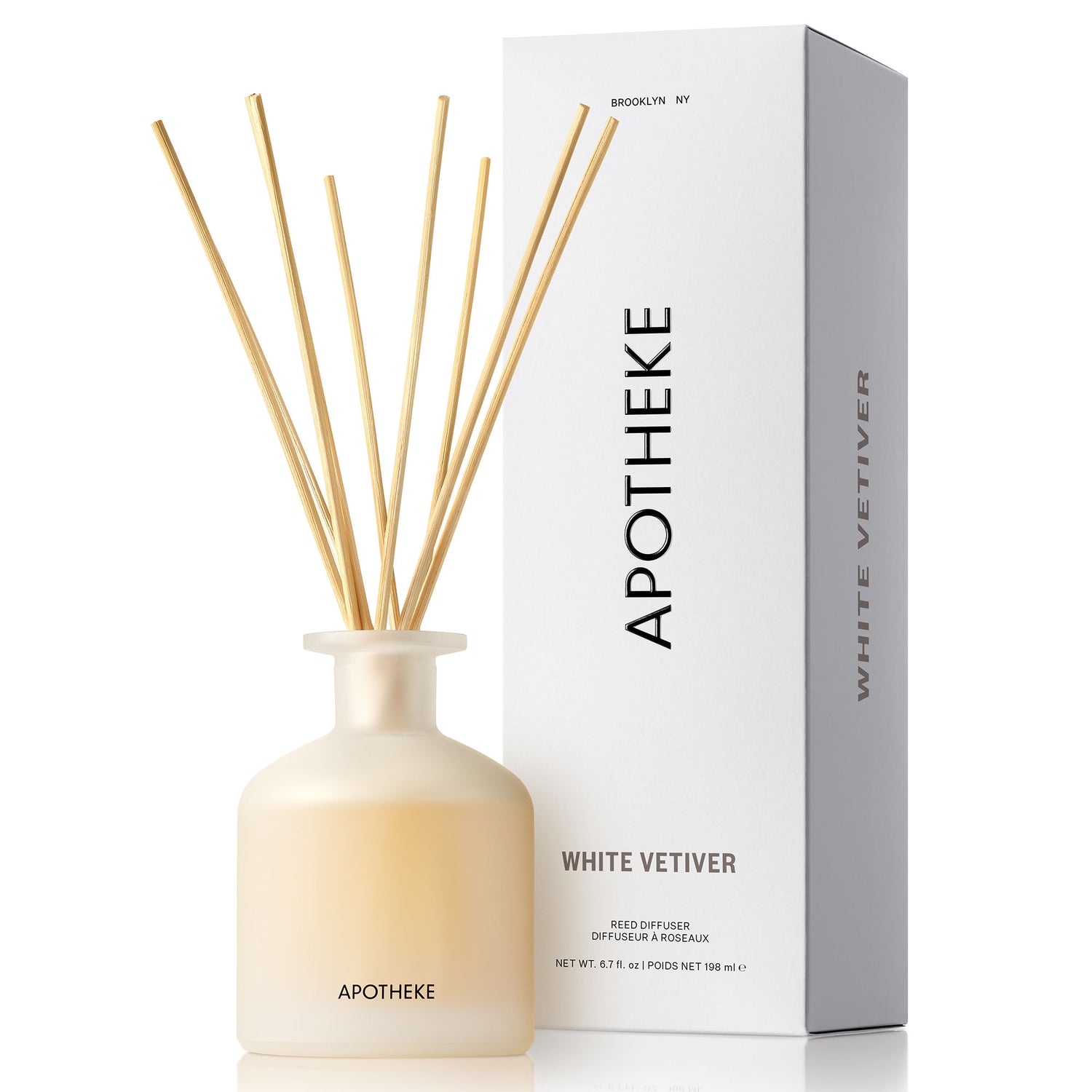 Apotheke White Vetiver Reed Diffuser main image